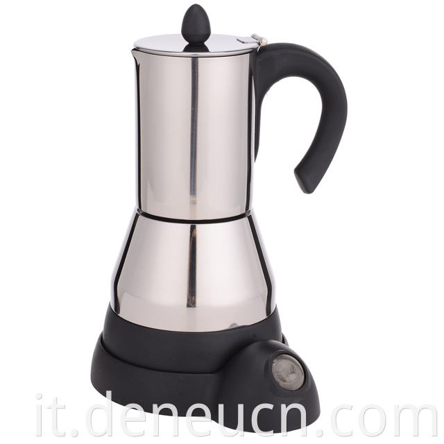 Macchina per caffè per caffè per caffè espresso moka in acciaio inossidabile elettrico italiano